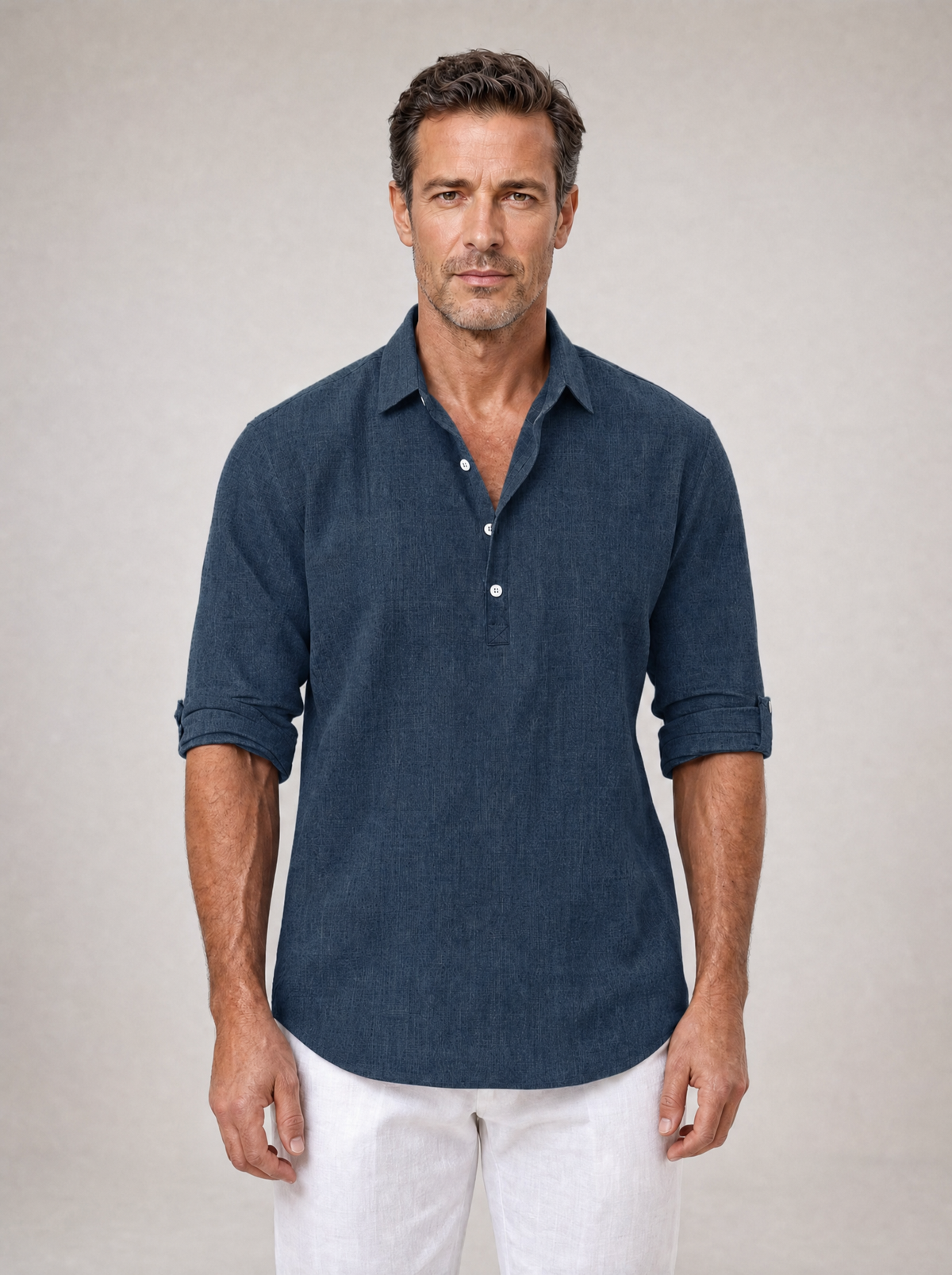 Luca Slim-Fit Cotton Shirt