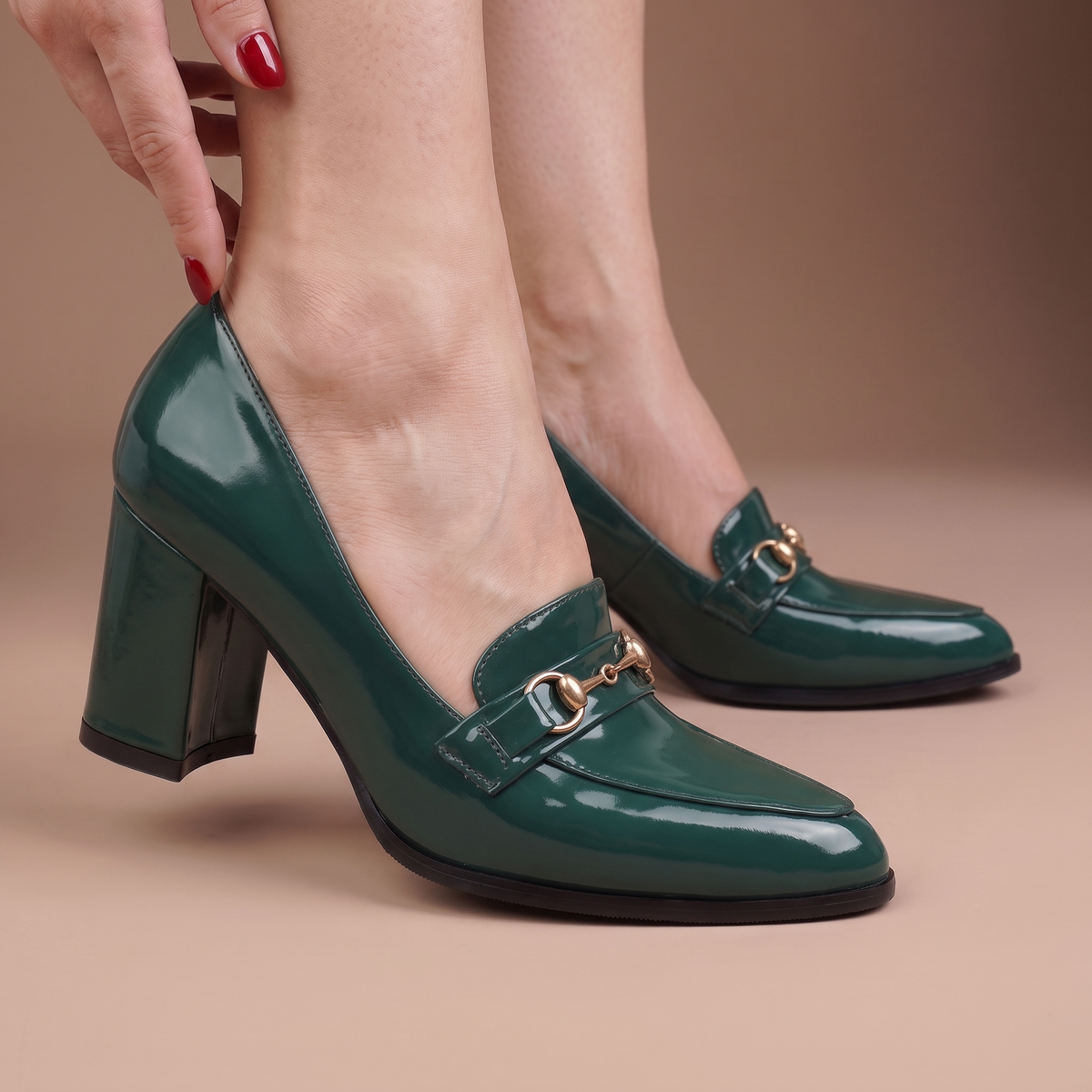 Coralia Suede Slingback Heels