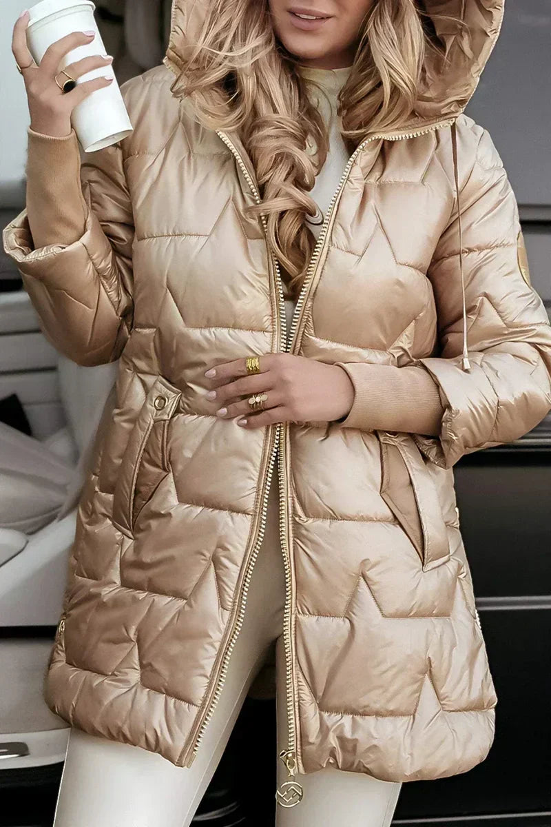 Mila Hooded Longline Coat