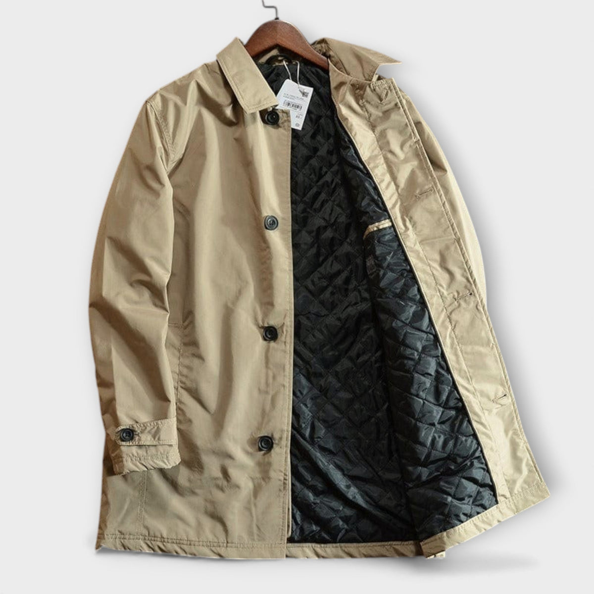 Aldric Refined Men's Overcoat