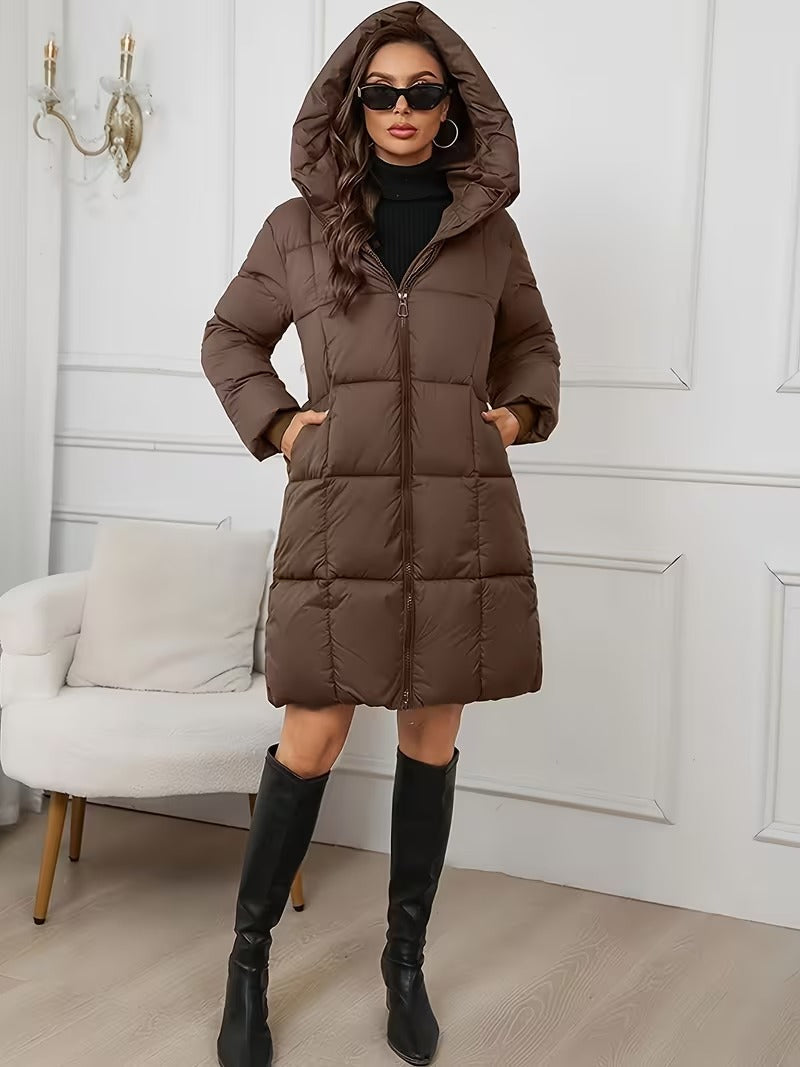 Camilla Hooded Lightweight Winter Coat
