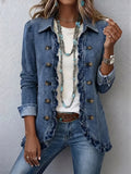 Lois Boho Ruffle-Trim Jacket