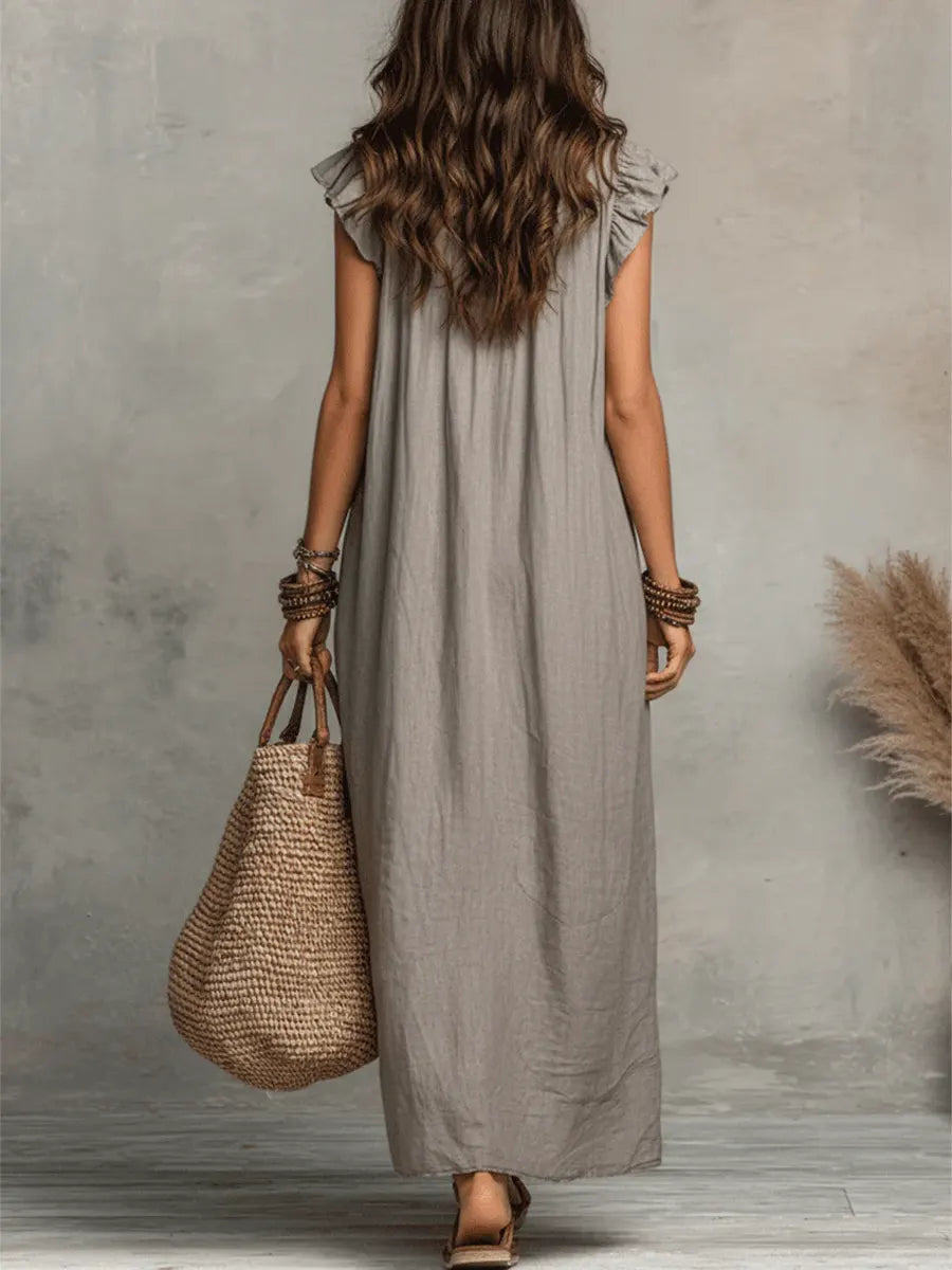 Camélia Boho Maxi Dress