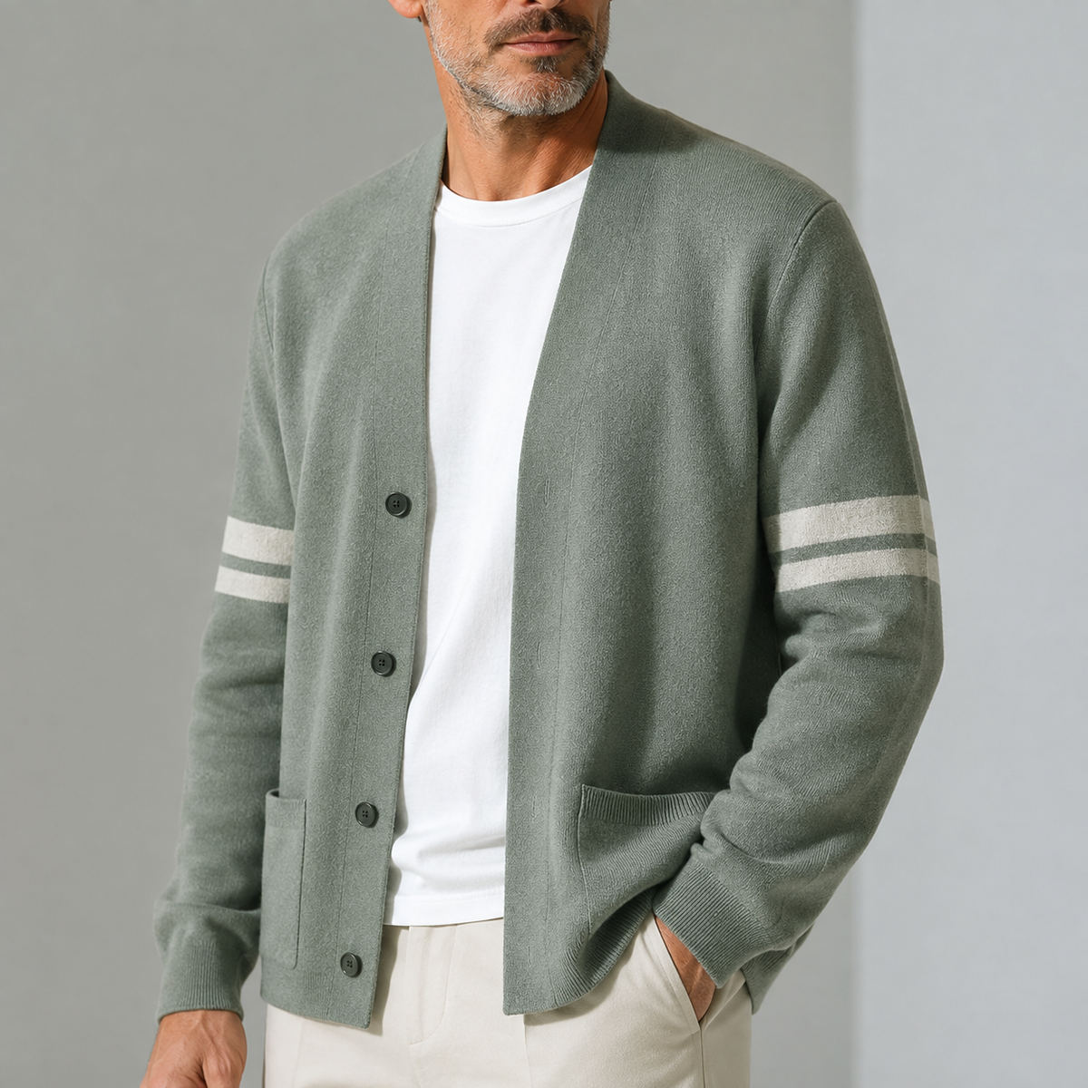 Lawson Wool-Blend Cardigan