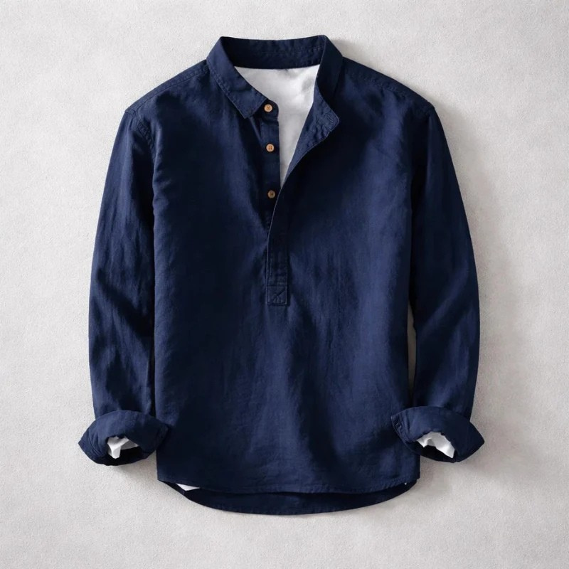 Beckett Linen-Feel Shirt