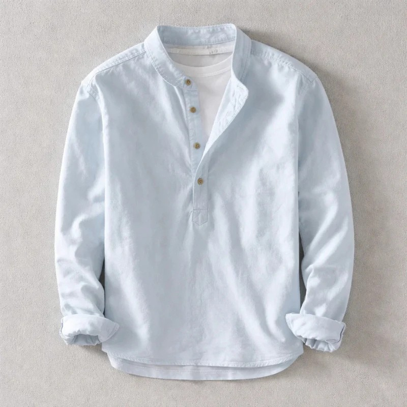 Beckett Linen-Feel Shirt