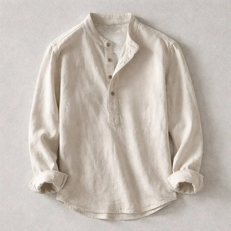 Beckett Linen-Feel Shirt