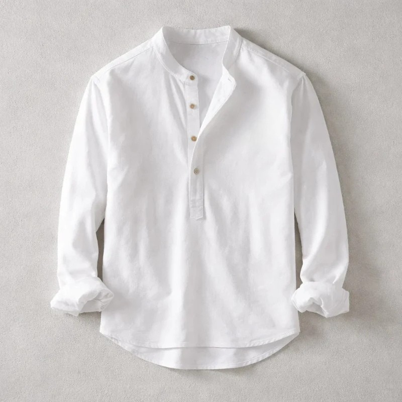 Beckett Linen-Feel Shirt