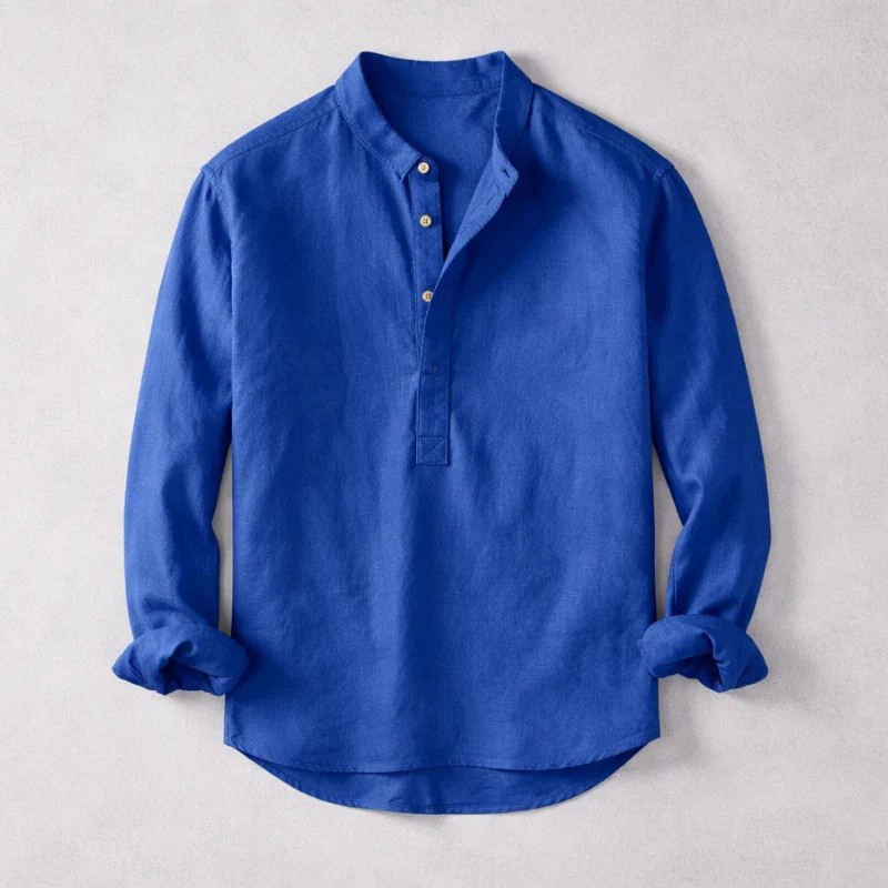 Beckett Linen-Feel Shirt