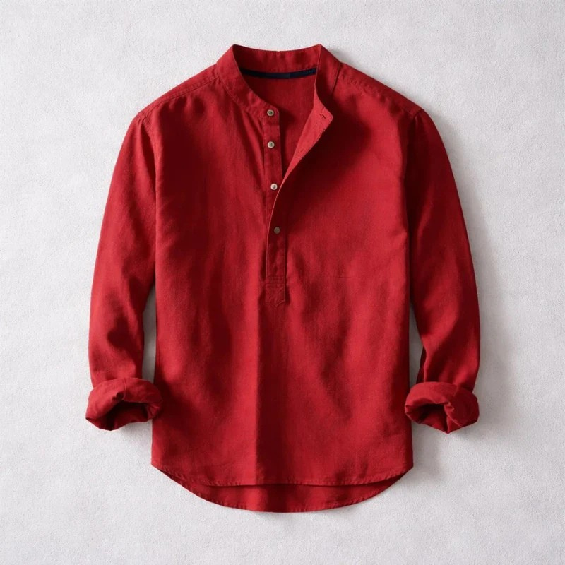 Beckett Linen-Feel Shirt