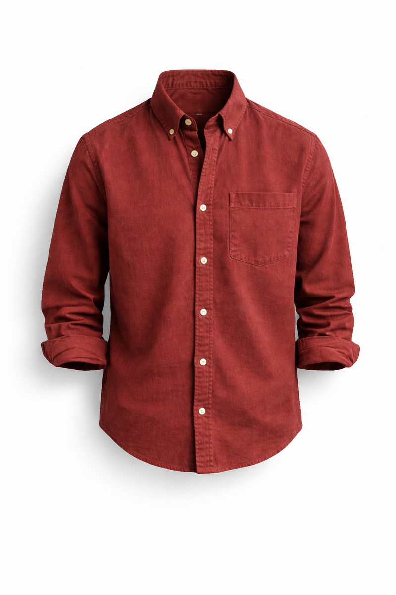 Bukayo Long-Sleeve Button-Up Shirt