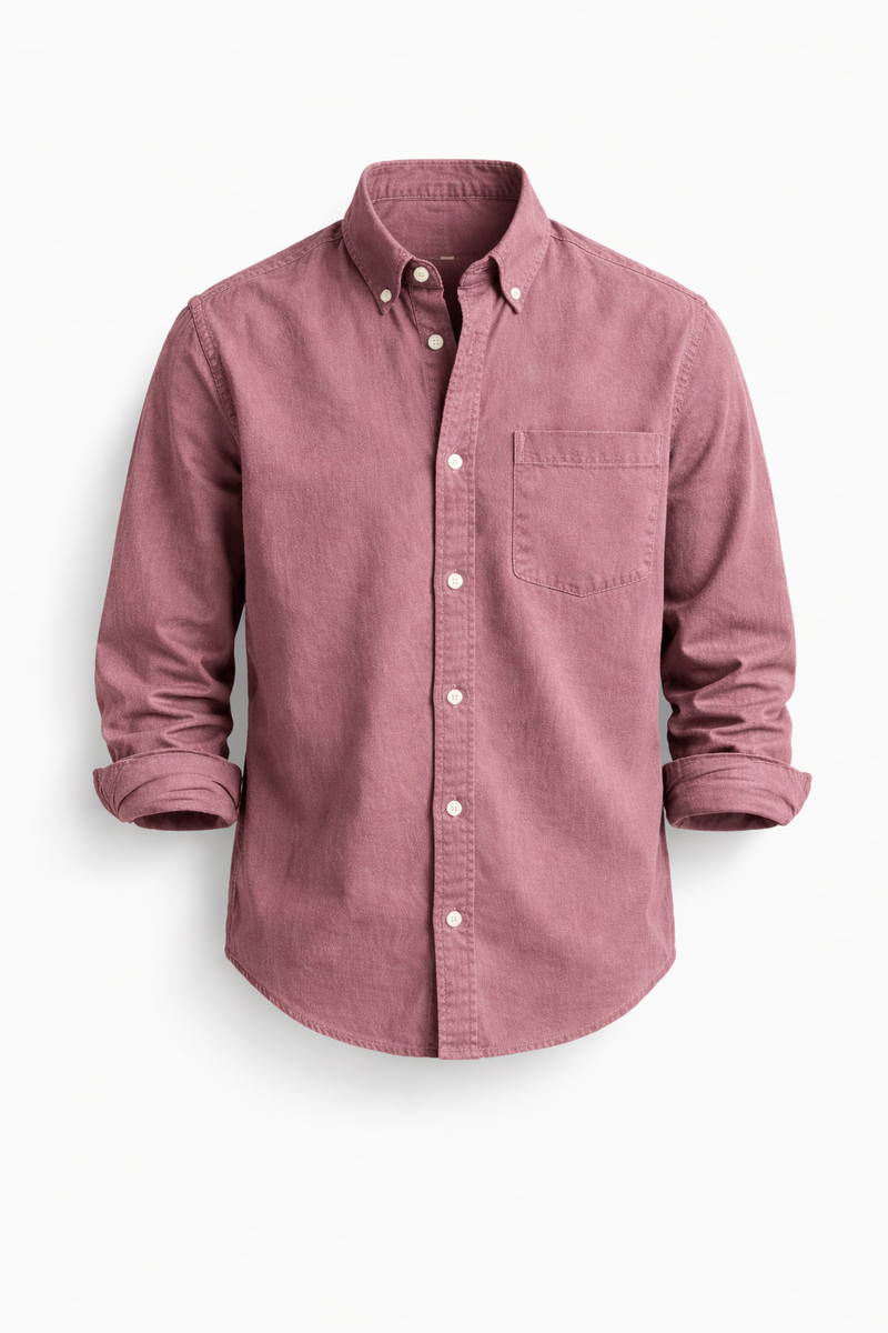 Bukayo Long-Sleeve Button-Up Shirt