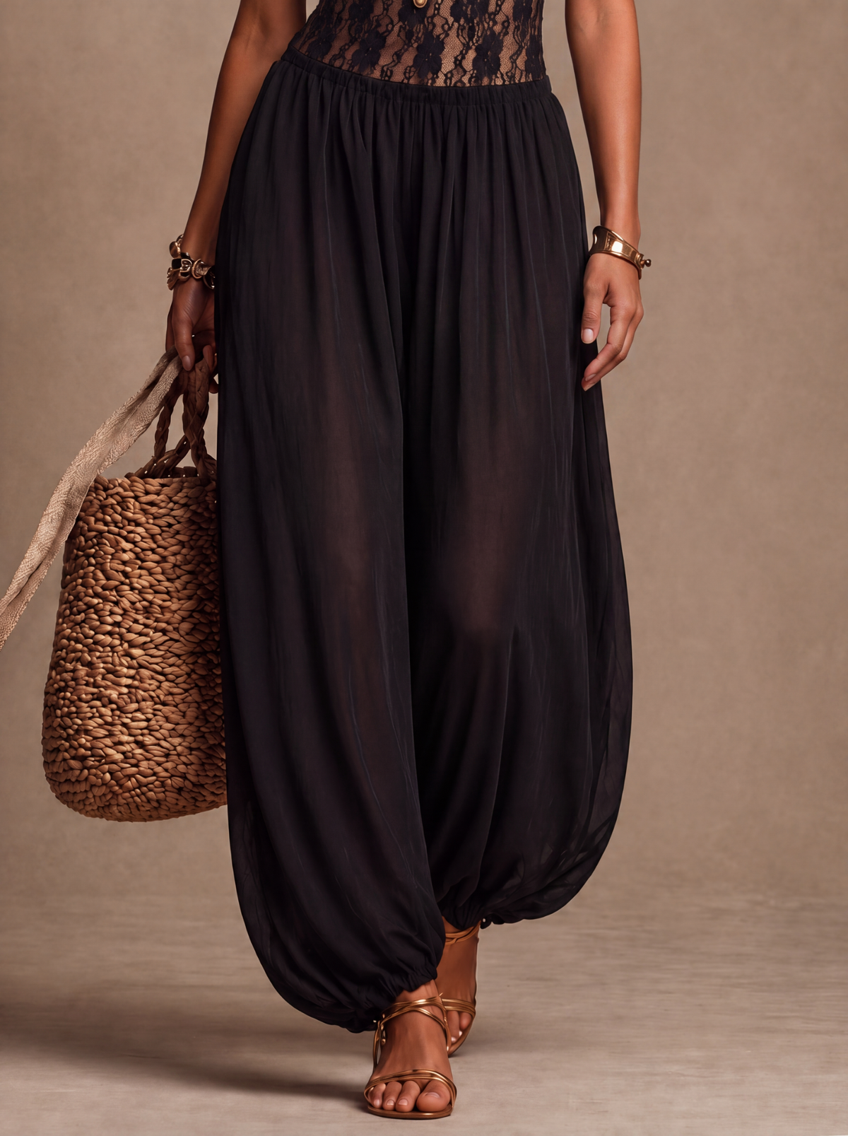 Laia Halter Lace Jumpsuit