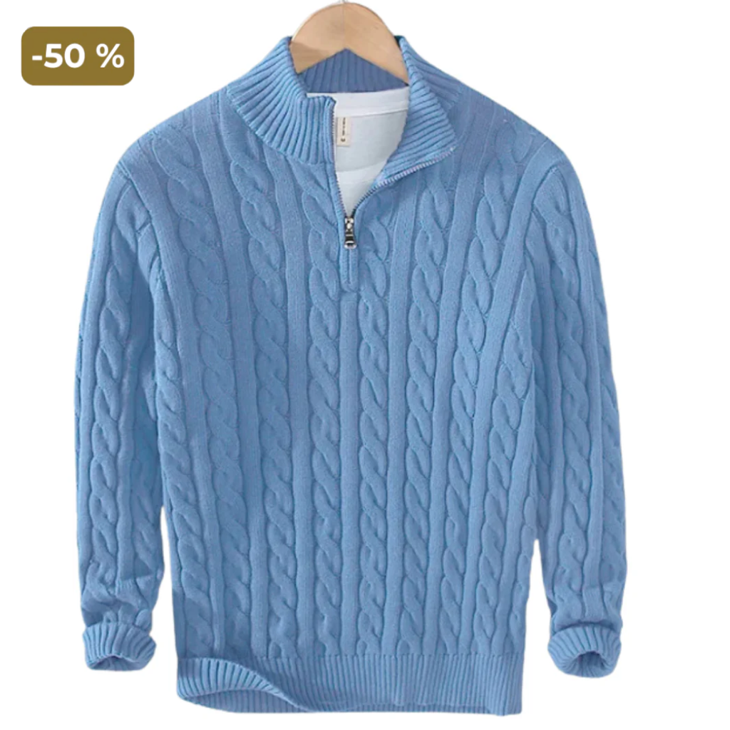 Jasper Quarter-Zip Knit Pullover