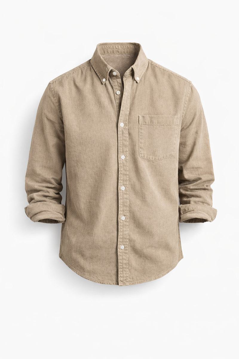 Bukayo Long-Sleeve Button-Up Shirt